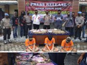 Polres TuBaBa, Sikat 321 Pelaku Kejahatan Di Tahun 2020