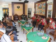 Kodim 0411/LT Dan Polres Metro Terima Kunjungan GML