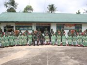 Dandim 0411/LT Bersama Ketua Persit Kartika Candra Kirana (KCK) Cabang XXXI Kunjungi Koramil 411-10/Seputih Mataram
