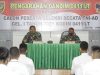Dandim 0411/LT Beri Pengarahan Kepada 25 Peserta Seleksi Secata TNI AD Tahun 2021