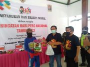 Jurnalis KWP Kembali Bagikan Ratusan Paket Sembako