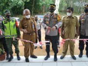 Resmikan KTN di Kecamatan Menggala Timur, AKBP Andy : Ini Kampung Berstatus Zona Hijau