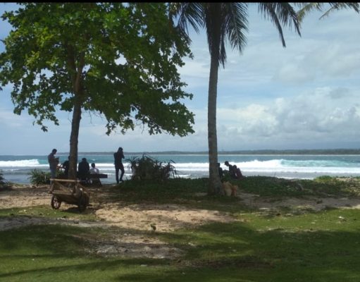 Pantai Wisata Pekon Way Jambu Di Kunjungi Komunitas Pengusaha Muda Kota Metro