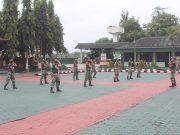 68 Anggota Kodim 0411/LT Lakukan Latihan Dasar Bela Diri Militer (BDM)