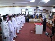 Bupati Tanggamus Lantik 220 Kepala Pekon Terpilih Tahun 2021