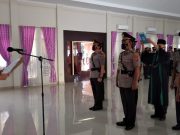 Polres Tanggamus Gelar Sertijab Dua Kepala Satuan (Kasat) Dan Satu Kapolsek