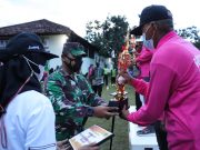 Kodim 0411/LT Catat Sejarah Di Kejuaraan Woodball Dispora Cup Dan Piala Bergilir Danrem 043/Gatam Tahun 2021