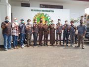 SMSI Audiensi ke Kejaksaan Negeri Metro