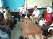 Humas Polres Kota Metro Kunjungi PWI Metro Guna Jalin Silahturahmi