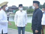 Umar Ahmad Sambut Kedatangan Bos Bakrie Grup, Anindya N Bakrie