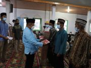 Sekda Lambar Hadiri Kegiatan Safari Ramadhan Di Masjid Al-Istiqomah
