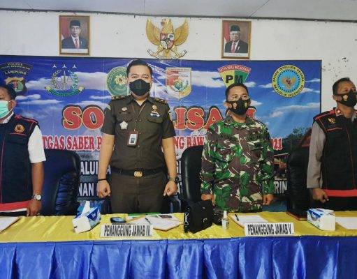 Sosialisasi Satgas Saber Pungli Kabupaten Tulang Bawang Barat T.A 2021