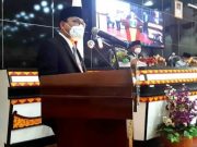 Wali Kota Metro Hadiri Paripurna DPRD Tentang LKPJ Wali Kota Metro Tahun 2020