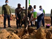 Bupati Tulang Bawang Barat, Peringati Hari Lingkungan dengan Tanam Pohon