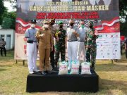 Beras dan Masker Didroping Forkopimda Lumajang Saat Pandemi Covid-19
