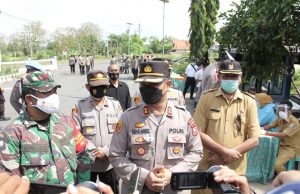 Kapolres Bersama Forkopimda Sampang Rutin Pantau Perkembangan Covid-19