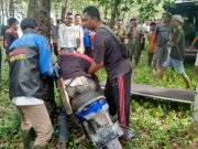 Geger.! Warga Penumangan Baru Penemuan Mayat di Kebun Karet