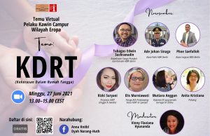 Sekolah Virtual Perempuan dan Indonesisches Kultur Agentur Team Selenggarakan Webinar Terkait KDRT di Wilayah Eropa