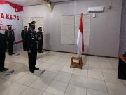 Kapolres TuBaBa Ikuti Acara HUT Bhayangkara Ke 75 Dilakukan Secara Virtual