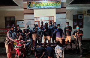 Polres Lambar Ringkus Tersangka Pencurian