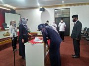 Bupati Tanggamus Lantik 2 Pejabat Struktural