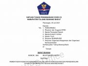 Ini Surat Edaran SaTgas COVID-19 TuBaBa