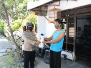 Polres Ponorogo Keliling Wilayah Bagikan Daging Kurban