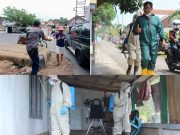 Trader Peduli Indonesia (TPI) Selalu Berikan Penyemprotan Disinfektan Gratis