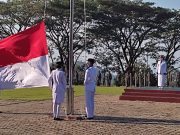 Pemkab Tanggamus Gelar Upacara HUT RI Ke-76