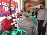 Ada Vaksinasi Tahap Pertama di Kwarcab Pramuka Kabupaten TuBaBa