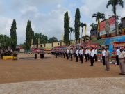 Polres Tanggamus Gelar Acara Sertijab Kabagren Dan Kabag Log