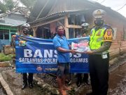 Satlantas Polres Tanggamus Gelar Kegiatan Bhakti Sosial