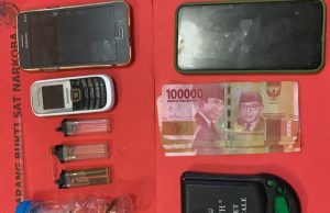 Tim Cobra Satresnarkoba Polres Tanggamus Ringkus 2 Orang Pemakai Narkoba