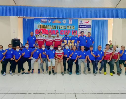Kejuaraan Tenis Meja Cendana CUP III Se – Kota Bandar Lampung Resmi Dibuka