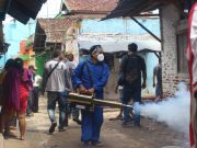 TPI Eksekusi Fogging Ratusan Rumah Guna Antisipasi Serangan DBD