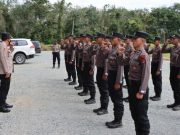 20 Personil Bintara Remaja Disambut Langsung Kapolres
