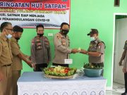 Kapolres Tulang Bawang Barat Sunhot P Silalahi Pimpin Langsung Syukuran HUT Satpam ke 41