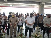 Umar Ahmad Bupati TuBaBa, Dampingi Erlangga Hartanto dan Arinal Djunaidi Resmikan Pasar Pulung Kencana