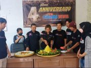 Anniversary ke-4 Galaksinewss.com Gelar Bansos di Kota Metro