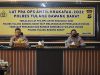 Polres TuBaBa Gelar Lat Pra Ops Antik Krakatau Tahun 2022