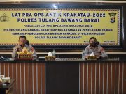 Polres TuBaBa Gelar Lat Pra Ops Antik Krakatau Tahun 2022