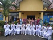 Camat dan Seluruh Kepala Tiyuh Way Kenanga Ikuti Peringatan HUT TuBaBa ke 13 di Aula Kecamatan
