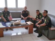 DPD HIPAKAD Lampung Silahturahmi Ke KOREM 043/GATAM