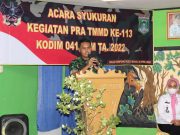 Dandim 0411/KM Harap Kegiatan TMMD Ke-113 TA 2022 Berjalan Lancar Dan Aman