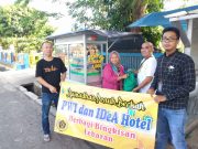 Pasca Pandemi PWI Kota Metro Dan IDEA Indonesia Bagi Sembako