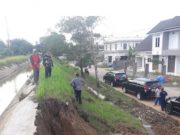 Wali Kota Metro Tinjau Lokasi Tanggul