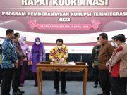 Wali Kota Metro Hadiri Acara Koordinasi Program Pemberantasan Korupsi Terintegrasi