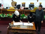 DPRD Tubaba Gelar Rapur Penandatanganan (APBD-P) Tahun Anggaran 2022