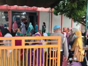 Polres Tubaba Melaksanakan Pengamanan Pencairan BLT BBM di Kantor Pos