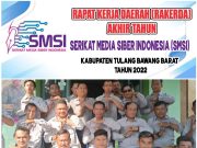 Rakerda SMSI Tubaba, Ini Pesan Ketua SMSI Provinsi Lampung